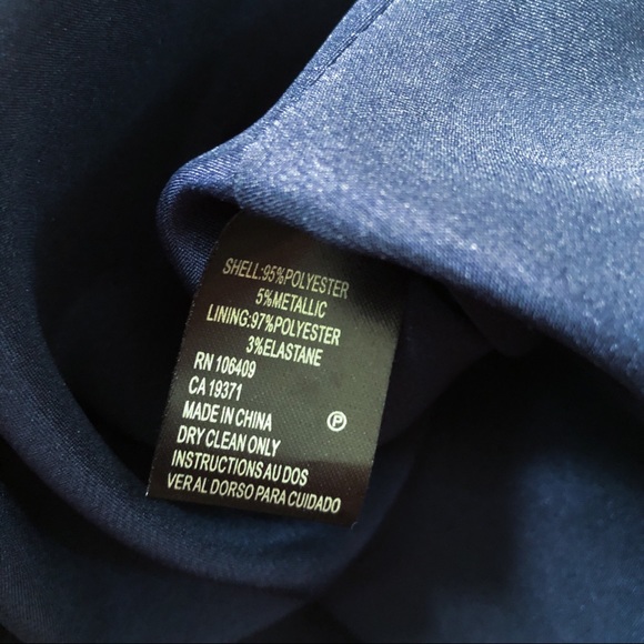 Tahari Jacquard Floral Metallic Fit + Flare Dress - Picture 8 of 11